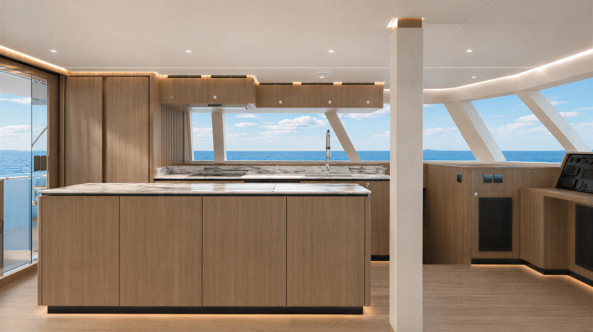 Smith galley, port side