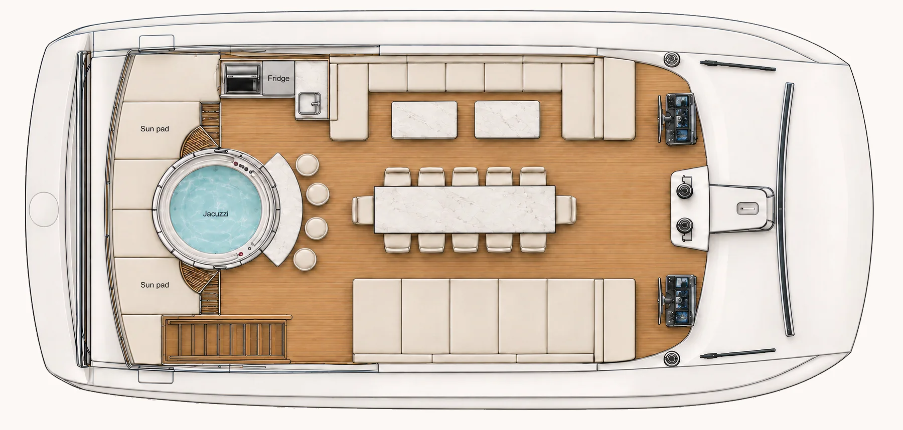 sv80 flybridge deck plan