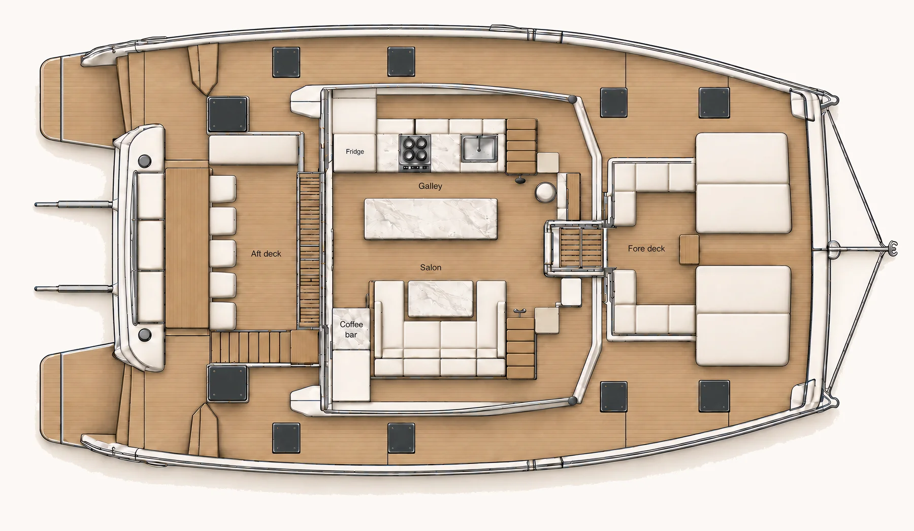 v62 main deck, option A deck plan