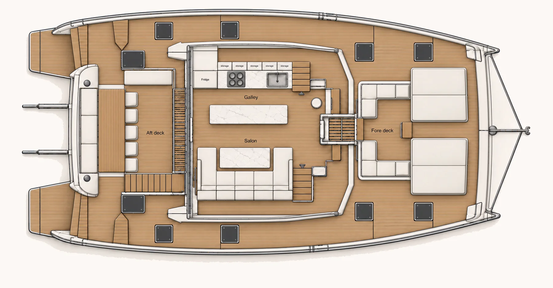 v62 main deck, option B deck plan